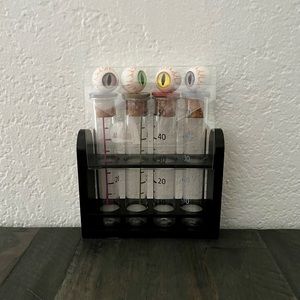 Hyde & EEK! 4pk Test Tube Halloween Shot Glasses